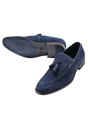 DH Suede Tassle Loafer(Navy) Classic Suede Tassle Loafer