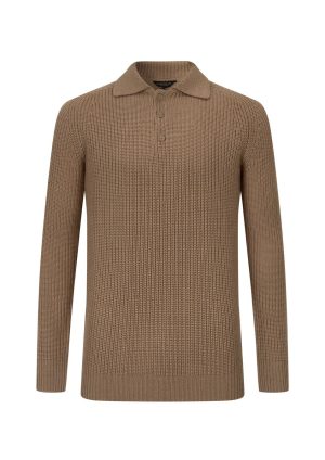 DH Fisherman Polo Mocha DH Fisherman Polo