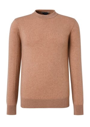 Douglas Hayward Cashmere Crew Camel DH Cashmere Crew