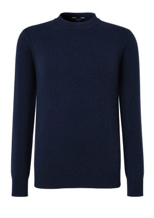 Douglas Hayward Cashmere Crew Navy DH Cashmere Crew