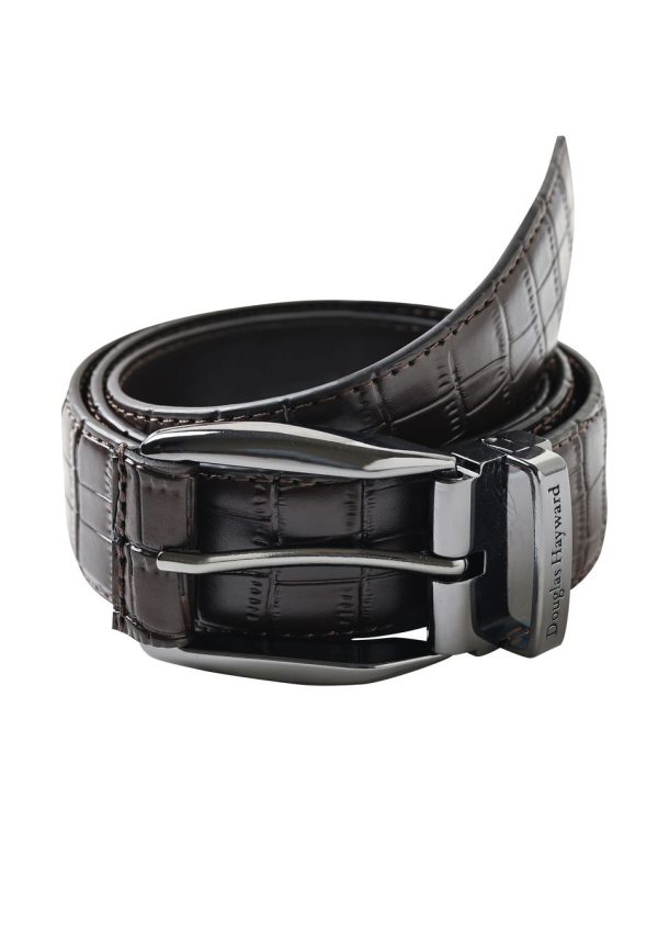 Leather Belt And Wallet Set