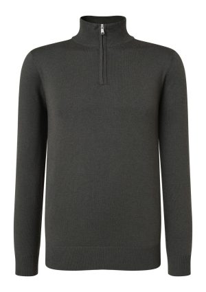 DH Cash Q Zip-Forest Green Cash Q Zip