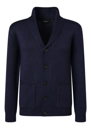 DH WM Shawl Cardi-Royal WM Shawl Cardi