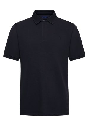 DH-DM Concealed Placket-Black-Front DM Concealed Placket