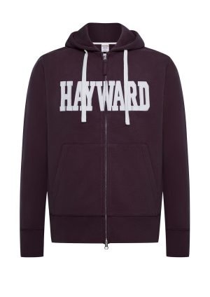 LSK College Hoodie-Dark Plum-Front LSK College Hoodie