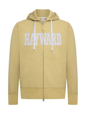 LSK College Hoodie-Washed Yellow-Front LSK College Hoodie